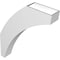 Ekena Millwork 5 1/2-in. W x 28-in. D x 36-in. H Thorton Architectural Grade PVC Knee Brace BRCP055X28X36THR - alternate 6